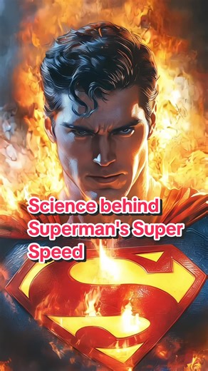 Science behind Superman's Super Speed? #superman #scienceexperiments #sciencebehind #superspeed #super #marvelstudios #marvelcomics #mcuedit #superpower