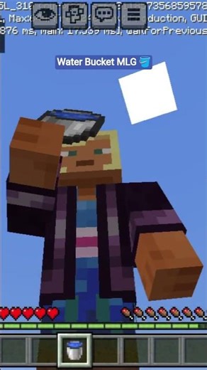 Minecraft Water Bucket MLG 🪣
