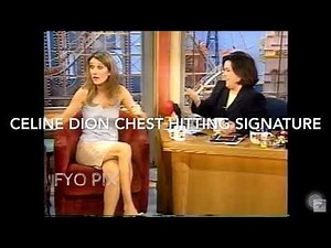 Celine Dion Chest Hitting Signature