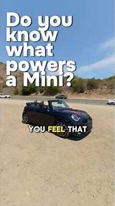 Tiny but mighty! Engine specs on the 2026 Mini JCW Convertible! #minilifestyle #mini #minilove #Mini