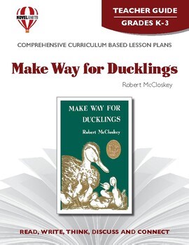 Make Way for Ducklings Novel Units® Teacher Guide Novel Study