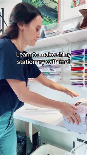 Learn to make shiny stuff with your Minc machine! Stickers, cards, tickets, and more…I’ve learned so much about foil art this last year, and I’m teaching others all my tips and tricks. #foilart #etsyshop #stationaryaesthetic #cardmaking #artsandcrafts