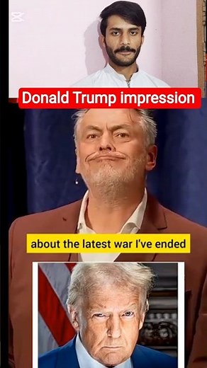 Trump impression#ytshorts #shorts #reaction