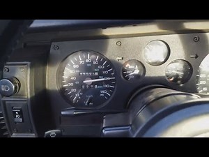 86 Camaro Iroc Z acceleration 0-90