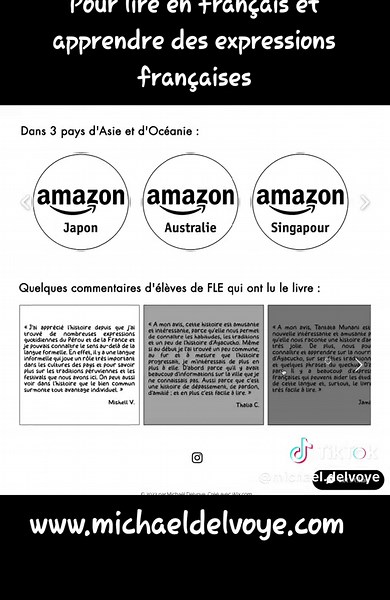 Livres de Michaël Delvoye pour apprendre le français