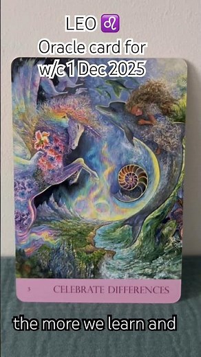 Leo ♌️ - Oracle card for week 1-7 December 2025 #leo #oraclecards #cardoftheweek