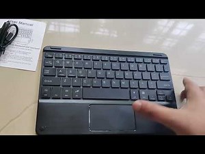 Concept Kart HB119D Wireless Keyboard with Touchpad & Backlit