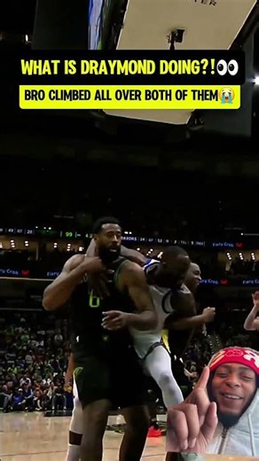 Draymond always on freaky time🤣‼️ #nba #draymond #freak #different