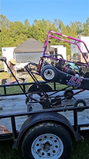 Automatic kart stand how it works #karting #automobile #parts