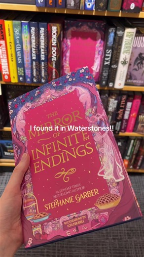 I couldn’t get it because my pre order comes tomorrow 🥲 I want the limited edition one though SO BAD! #onceuponabrokenheart #stephaniegarber #themirrorofinfinitendings