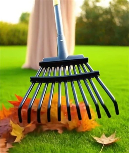 Adjustable Metal Leaf Rake Review | Best Tool for Lawn & Garden Cleanup