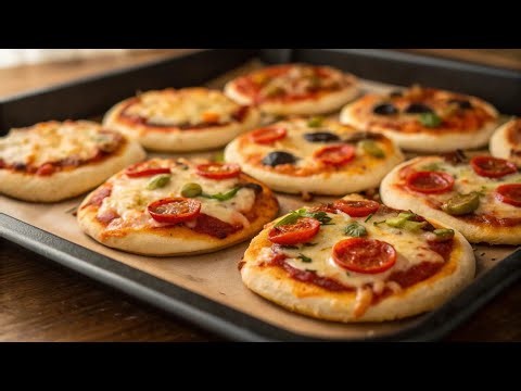 Making the Perfect Mini Pizza | Step-by-Step Recipe for Delicious Tiny Pizzas