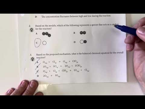 AP Chemistry Unit 5.7 Practice Problems - Reaction Mechanisms