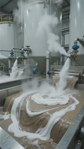How Paper Is Made from Trees? 🌳📄 Complete Paper Manufacturing Process #shorts