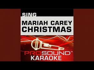 Joy To The World (Karaoke with Background Vocals) (In the Style of Mariah Carey)