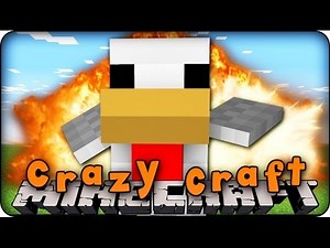 Minecraft Mods - CRAZY CRAFT 2.0 - Ep # 5 'EXPLODING CHICKENS!!'