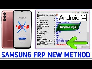 samsung a04s frp bypass android 14