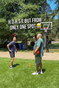 165K views · 3.6K reactions | My dad does not take it easy on me藍 #basketball #horse #glitchshot #jakethejuice #professorpops #trickshots | Jakethejuice | Facebook
