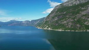 Scenic wilderness landscape in Norway