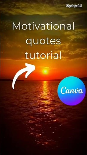 Canva Se Motivational Quotes Kaise Banaye 🔥 (Full Tutorial)