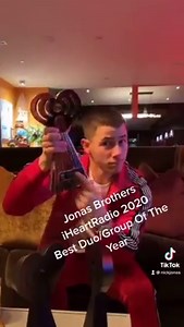 352K views · 21K reactions | Look at these beauties that just arrived. Thank you iHeartRadio and all of our incredible fans. Two songs with BILLIONS of total audience spins, and winning best duo/ group of the year! Jonas Brothers | Nick Jonas | Facebook
