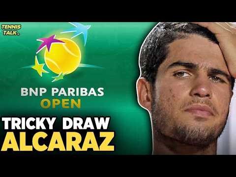 Alcaraz Tough Draw | Sinner Avoids Djokovic at Indian Wells 2026 | Tennis News