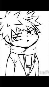 drawing chibi bakugo.#mha #og #chibiart