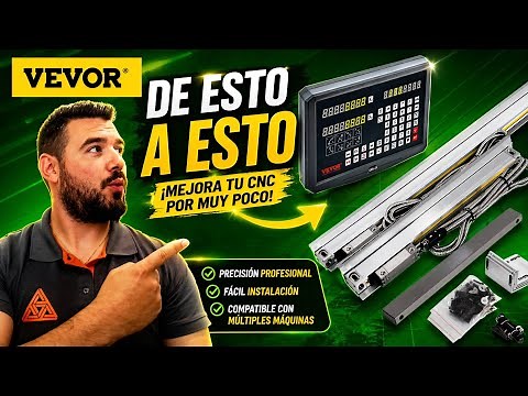 ➡️ Visualizador CNC VEVOR [Instalación Y Pruebas]