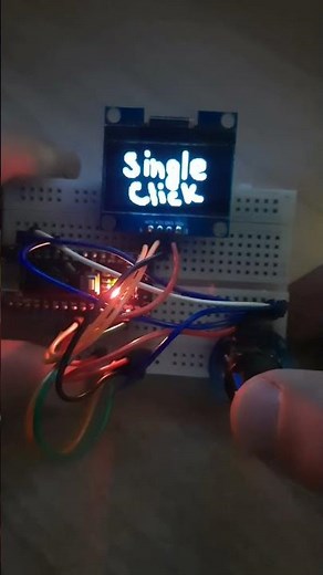 1.3 OLED SH1106 + rotary encoder #arduino #encoder #diy #sh1106 #oled #oleddisplay