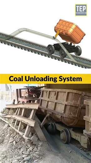 Coal Unloading System 🔥 #3d #automobile #3danimation