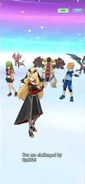 Extreme Battle Event Day 1! Challenge Cynthia! Beat Pasio's Best! | Pokémon Masters EX