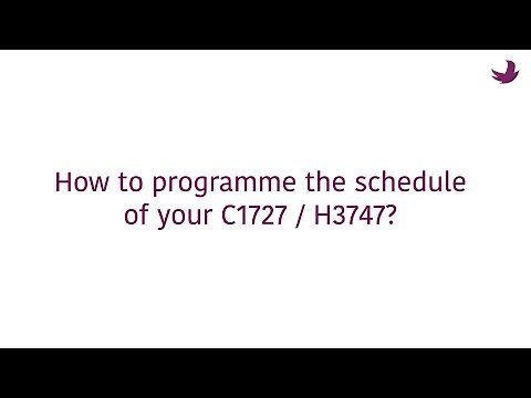Easily adjust the schedule of C1727 and H3747