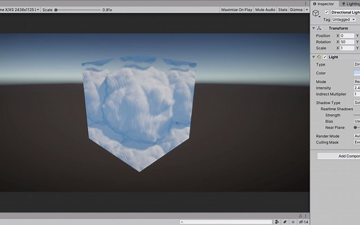 Unity URP Shader Graph Volume Cloud