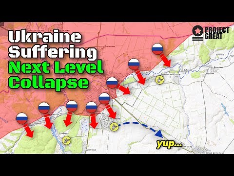 Ukraine Suffering Next Level Of Collapse. Russia Breaking Through Several Fronts. Front Update.