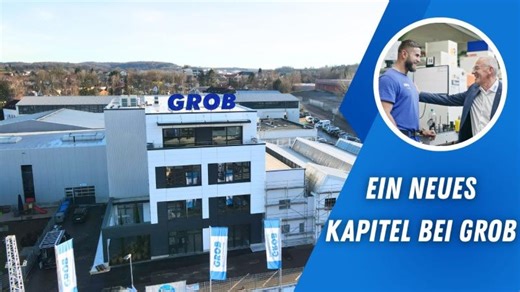 GROB stellt sich vor – Der neue GROB-Tower | GROB GmbH Antriebstechnik