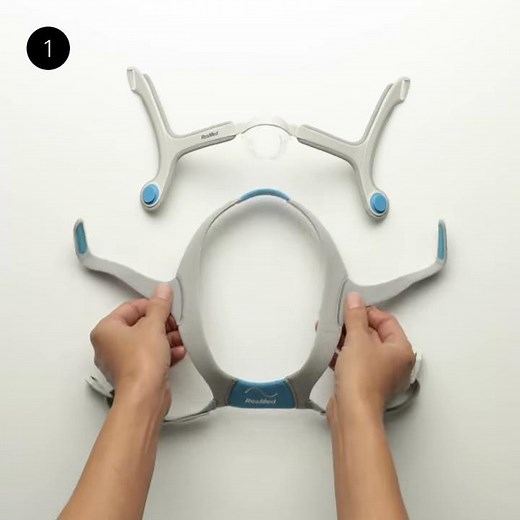 ResMed Touch N20: Weekly cleaning for your nasal CPAP mask