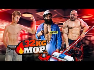 32KG Lift Leaves Everyone Speechless! Janitor Pranks Gym Girls & Bodybuilders | Must-See Gym Prank