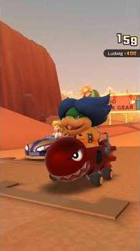 Mario Kart Tour - Ludwig Gameplay (N64 Kalimari Desert R/T Course) #mariokart