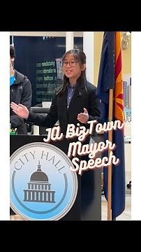 JA BizTown Mayor Speech 2024