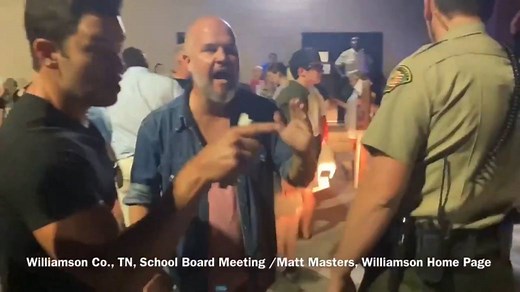 ‘We know who you are!’: Anti-mask protesters issue threats after contentious Tennessee School Board meeting