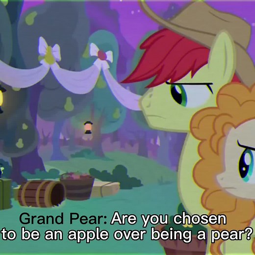 The Heartbreaking Love Story of Grand Pear and Apple