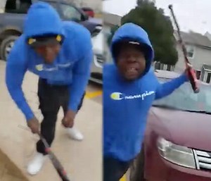 That Escalated Quickly: Chick Got Her 2nd Babyfather Hit With A Bat By Her First Babyfather After They Both Came To Her House To Pick Up His Kids!