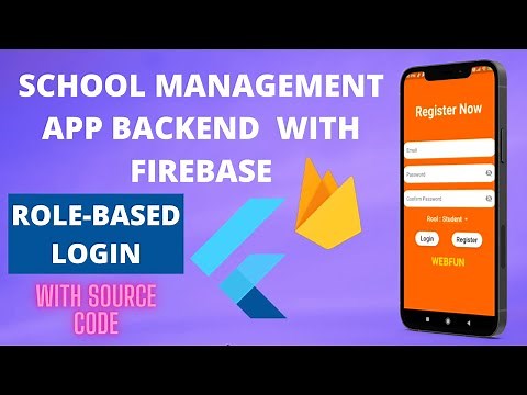class management app flutter | role based login
