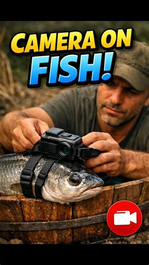 Attaching a Camera to a Fish… What Happens Next? 😨"