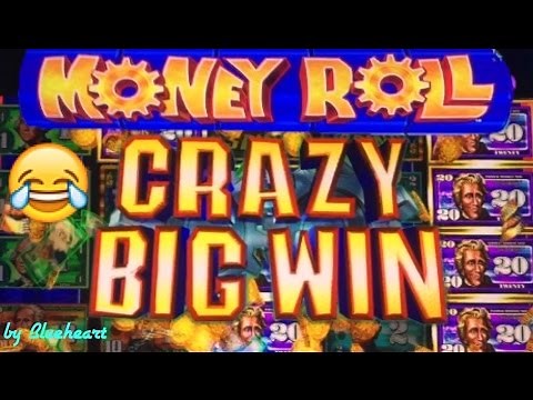MONEY ROLL slot machine MAX BET Live Play BONUS WINS!