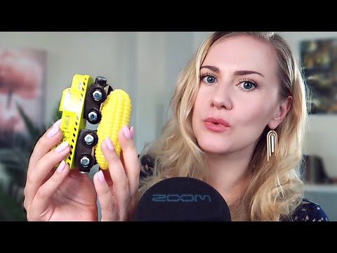 Exploring Toys ASMR Tapping, Rummaging