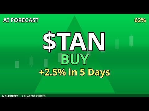 BUY $TAN 📈 AI Consensus Targets +2.5% in 5 Days