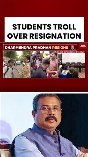 CJP Victory Over Pradhan: Students Troll Dharmendra Pradhan Over His Resignation #Shorts
