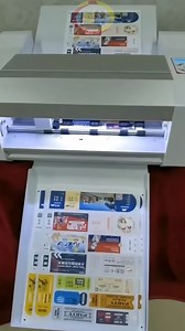 A3 A4 Sheet Automatic Feeding Label Cutter Automatic Cutting Machine Digital CCD Camera Paper Cutter From CrossWay Yi
