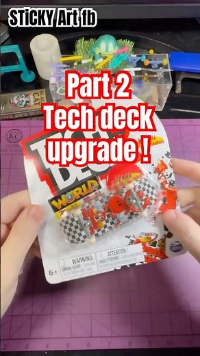Part 2 - Unboxing Tech Deck (Community 🎁 Upgrade Setup Series) #satisfying #fingerboard #techdeck
